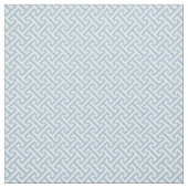 Tissu Sky Blue Greek Key Pattern (Échantillon)