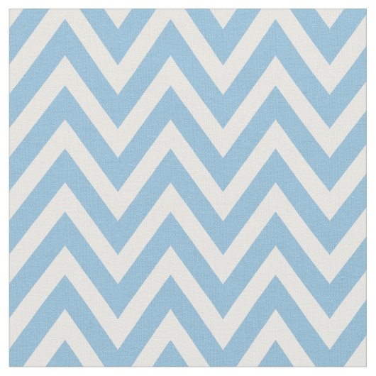 Tissu Sky Blue Modern Chevron Stripes (Fermer)