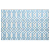 Tissu Sky Blue Trellis Grande échelle (Yard)