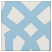 Tissu Sky Blue Trellis Grande échelle (Fermer)