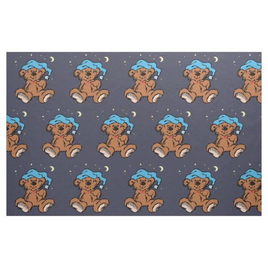 Tissu Sleeptime Teddy Bear (Fat Quarter)