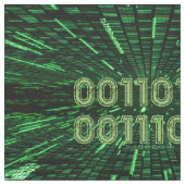 Tissu SlipperyJoe's 69 code binaire dynamique ordinateur (Fermer)