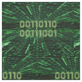 Tissu SlipperyJoe's 69 code binaire dynamique ordinateur (Échantillon)