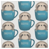 Tissu Sloffe dans la bouillie de café (fermé)