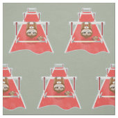 Tissu Sloth Hurdles course atheletics (Échantillon)