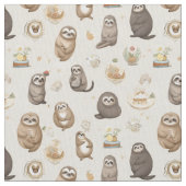 Tissu Sloth Serenity : Whimsy Sloth (fermé)