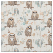 Tissu Slothful Whimsy : Whimsy Sloth (fermé)