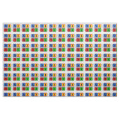 Tissu Snowboarding spectaculaire de surfeur (Fat Quarter)