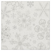 Tissu Snowflakes (Fermer)
