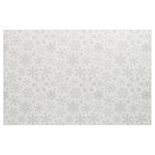 Tissu Snowflakes (Fat Quarter)