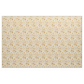 Tissu Snowflakes Or & Holiday Trees (Yard)