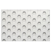 Tissu Snowman souriant (Fat Quarter)