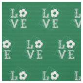 Tissu Soccer d'Amour (Échantillon)