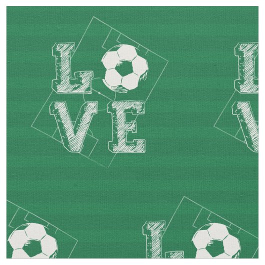 Tissu Soccer d'Amour (Fermer)