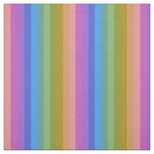 Tissu Soft Pastel Rainbow Vertical Stripes (Échantillon)