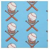Tissu Softball / Jolly roger de baseball comme illustrat (Échantillon)