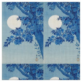 Tissu Soirée Lune Arbre Bleu Lune (Fermer)