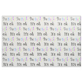 Tissu Sois bête, c'est bon. (Fat Quarter)