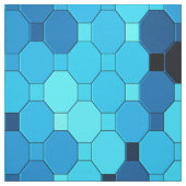 Tissu Sol en bleu... (Échantillon)