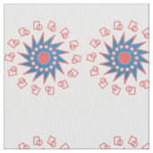 Tissu Soleil bleu (fermé)