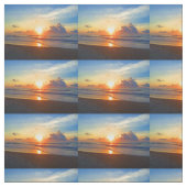 Tissu Soleil Océan (Échantillon)