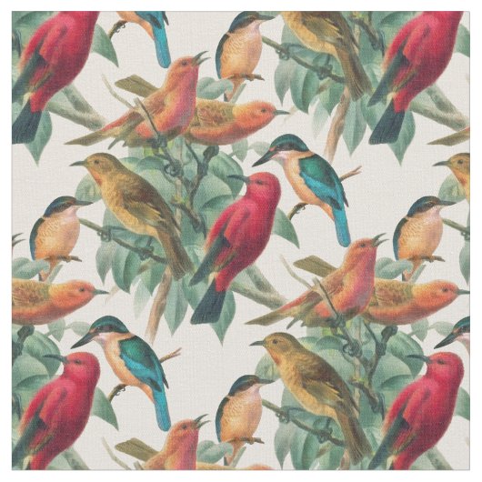 Tissu Songbirds (Fermer)