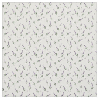 Tissu Soothing Watercolor Lavender and Winter Berry 