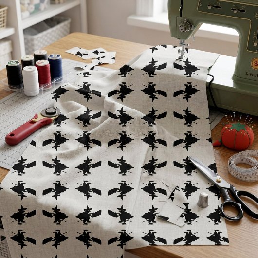 Tissu Sorcière noire