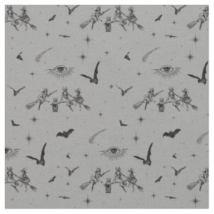 Tissu Sorcières chauves