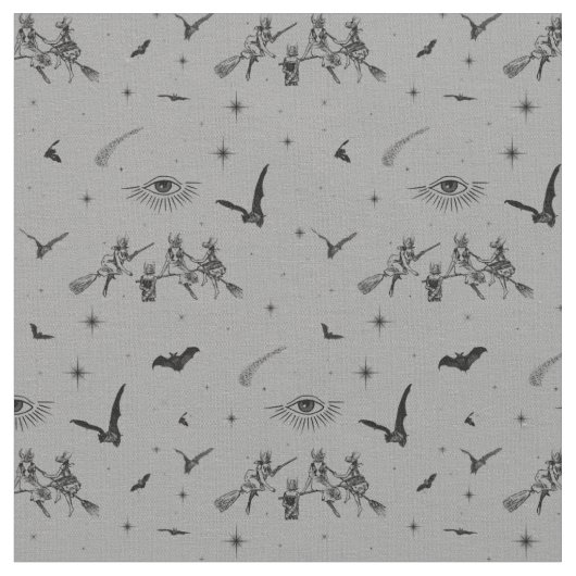 Tissu Sorcières chauves (Fermer)