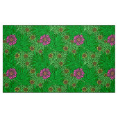 Tissu Souci de William Morris, vert vert et fuchsia (Fat Quarter)