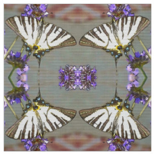 Tissu Soudure Jaune Commune Sur Fleurs Lilac Noir O