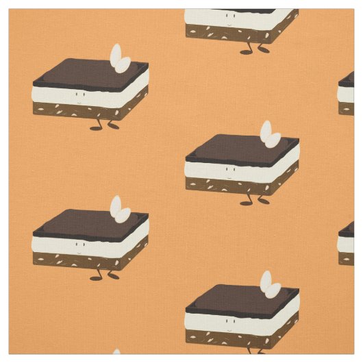 Tissu Sourire de barre de Nanaimo (Échantillon)