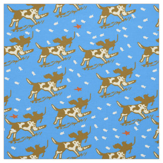 Tissu Sourire de mer