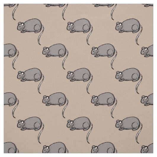 Tissu Souris ! brevet (Échantillon)