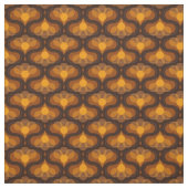 Tissu Space Lily Mustard Print (Échantillon)