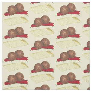 Tissu Spaghetti Boulettes de viande Penne Pasta Cuisine