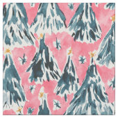 Tissu SPARKLE TREBES Forêt de pins de Noël (Fermer)