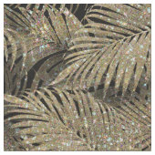 Tissu Sparkling Palm Leaves Pattern (Fermer)