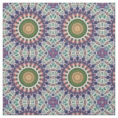 Tissu Spectral Mandala Abstrait (Échantillon)