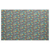 Tissu Sphères et triangles modernes de la moitié du (Fat Quarter)