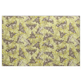 Tissu Sphinx tête de mort chartreuse (Fat Quarter)