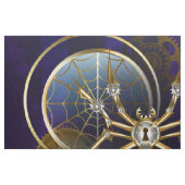 Tissu Spider Steampunk sur Arrière - plan pourpre (Fat Quarter)