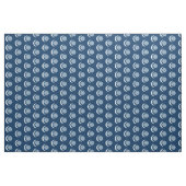 Tissu Spirale de lune d'argent sur bleu foncé (Yard)