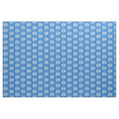 Tissu Spirale de lune d'argent sur bleu profond (Yard)