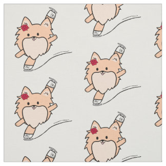 Tissu Spirale de patinage artistique en patinage à patin