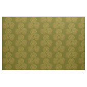Tissu Spirale triple celtique une ligne or (Fat Quarter)