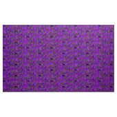 Tissu Spirales de fleurs - Violet (Yard)