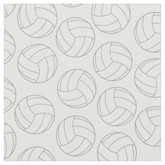 Tissu Sport de volley-ball blanc (Fermer)