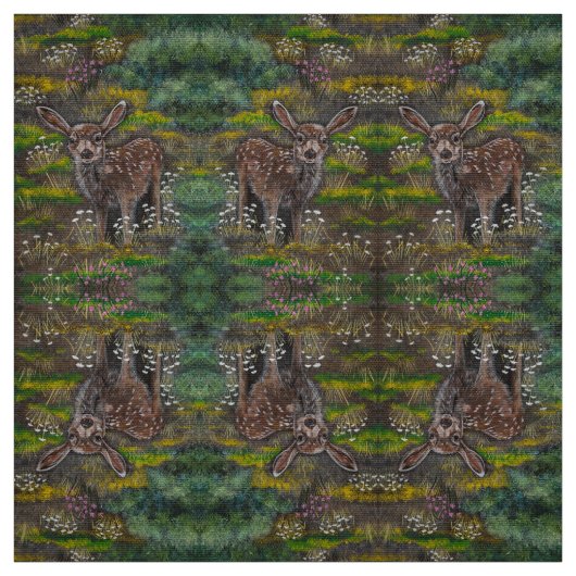 Tissu Spring Fawn (Échantillon)